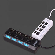 USBハブ USB2.0 HUB 4ポート 7ポート スイッチ付き 高速 データ転送 480Mbps ドッキングステーション リチウム バスパワー パソコンアクセサリー PC周辺機器 USBコンセント