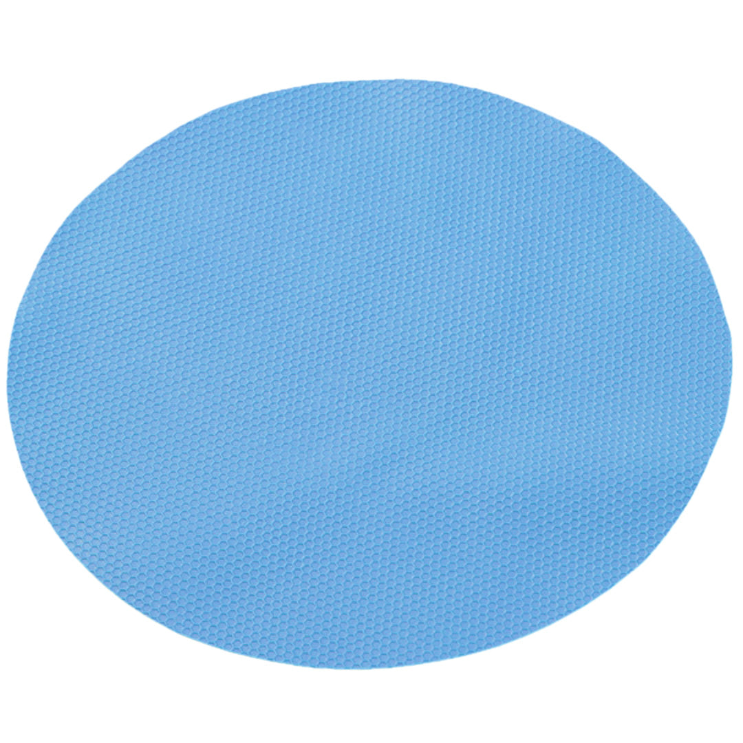 キャップオープナー シリコン製 単品 1個 蓋開け 瓶蓋 ブルー×ラウンド型 バリエーション画像