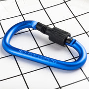 カラビナ 単品 D型 Dリング アウトドア 登山 クライミング用品 釣り 旅行 キャンプ ロープ キーリング キーホルダー キーチェーンクリップ