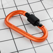 カラビナ 単品 D型 Dリング アウトドア 登山 クライミング用品 釣り 旅行 キャンプ ロープ キーリング キーホルダー キーチェーンクリップ