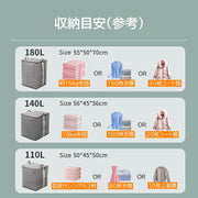 衣類収納ボックス 毛布 布団 小物収納 片付けボックス ファスナー開閉式 中身が見える 持ち手付き 大容量 インテリア雑貨 千鳥柄 チェック柄 おしゃれ かわいい 洋服 衣替え クローゼット収納 整理整頓 お片付け