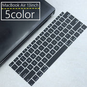 キーボードカバー MacBook Air 13インチ 防水 防塵 汚れ防止 保護 水洗い 洗える 印字 透明 グラデーション マックブック A1932 半透明 英字 印字あり 防水 汚れ防止 ホコリ防止 単色 シンプル 便利 スマート ベーシック 黒 白 青 銀色 ピンク