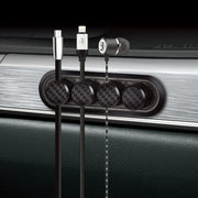 ケーブルホルダー ケーブルクリップ マグネット 磁石 車 コードクリップ 充電コード 整理 カーアクセサリー ブラック