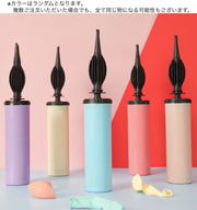 エアポンプ 空気入れ 風船用 バルーン用 ハンドポンプ 手動 ダブルアクション 小型 持ち運び コンパクト ポータブル ふうせん パーティーグッズ