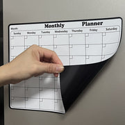 ホワイトボード メモボード カレンダー表示 月間予定 マンスリー スケジュール 曜日 英字 マグネット 磁石 家族予定 書き込み メモ メッセージボード 掲示板 伝言板 家庭 自宅 オフィス 食事管理 食事計画