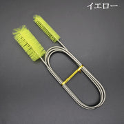 パイプブラシ ワイヤー式 45cm 90cm パイプクリーナー 曲がる 掃除用品 清掃 排水口 排水管 配管 排水溝 詰まり除去 スッキリ メンテナンス お手入れ
