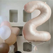 バルーン 風船 数字 ナンバー 番号 かわいい おしゃれ 大きい バースデー 誕生日 記念日 パーティー 室内装飾 飾りつけ 1 2 3 4 5 6 7 8 9 0 誕生日バルーン 数字バルーン 年 歳