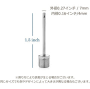 空気入れ 針 5本セット ボール ノズル 替針 エアポンプ ニードル ボールポンプ 先端 先 先だけ 部品 パーツ 付け替え ボール用 バスケット サッカー バレー