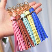 バッグチャーム  キーホルダー バッグ用アクセサリー タッセル フリンジ レザー調 ナスカン付き おしゃれ かわいい カラバリ豊富 レディース 女性 婦人 ガールズ 学生 ファッション雑貨