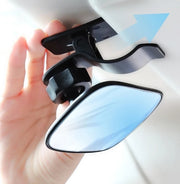 ベビーミラー ルームミラー 車内ミラー 補助ミラー 後部座席鏡 ミラー 吸盤 クリップ 角度調整可能 インサイトミラー 見守り カー用品 車用品