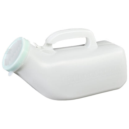 集尿器 尿瓶 しびん 尿器 男性 女性 ホワイト×1200ml【メンズ】 バリエーション画像