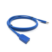 USB延長ケーブル 延長コード 30cm 50cm 1m 1.5m 超高速USB3.0対応 データ転送 充電 PC周辺機器 配線 USB PCまわり パソコン周辺グッズ オフィス用品 ビジネス ホーム 机周り用品 デスクワーク用品 会議 ミーティング 青 ブルー
