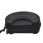 ゴーグルケース ハードケース スキー スノーボード スノボ ダイビング 収納 保管 持ち運び ウィンタースポーツ メガネケース 傷防止 保護 ファスナー シンプル ブラック メッシュ スキー用品
