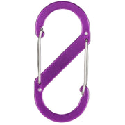 カラビナ S字 S字フック 8字型 アウトドア用品 留め具 金具 キーホルダー シンプル おしゃれ 登山 キャンプ 旅行 トラベル 釣り クライミング