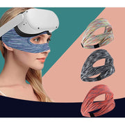 VRゴーグル用アイマスク 男性用 女性用 ユニセックス フェイスマスク ゴムバンド 目元保護 汗止め 滑り止め 布製 伸縮性 通気性 おしゃれ
