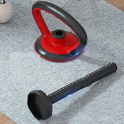 ケトルベルクリップ 可変式 トレーニング用品 エクササイズ ケトルハンドル スポーツ器具 取り外し可 持ち運び コンパクト 重さ調節可 フィットネス ジム 重量挙げ 自宅 グリップ 腕立て伏せ 取り付け簡単 シンプル 黒 赤