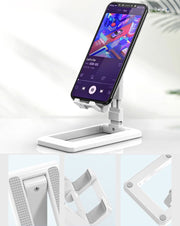 スマホスタンド スマホホルダー 伸縮 高さ 角度 調整 折りたたみ コンパクト 携帯 スマートフォン 卓上
