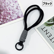 スマホストラップ 単品 1個 ハンドストラップ リストストラップ 手首掛け 携帯ストラップ ストラップホルダー スマホアクセサリー スマホ カメラ USB ハンディファン 懐中電灯 落下防止 紛失防止 丸紐 ツイスト シンプル ベーシック 定番 カジュアル かわいい キュート カラフル カラバリ豊富 お洒落