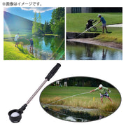 ゴルフボールピッカー ゴルフボール拾い器 ボールキャッチャー 伸縮 ボール回収 ピックアップ 収集器 ラウンド小物 ロストボール 池ポチャ 簡単 便利 持ち運び