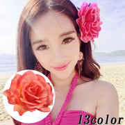ヘアクリップ ブローチ 2WAY ヘアアクセサリー ヘッドドレス コサージュ フラワーモチーフ お花 レディース 髪飾り 髪留め ヘアアレンジ 結婚式 パーティー お呼ばれ 華やか 可愛い かわいい おしゃれ エレガント フォーマル ウエディング 女性用 婦人用 ファッション小物 雑貨 カラバリ豊富
