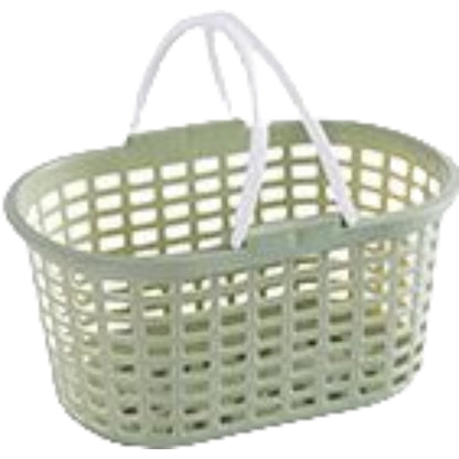 お風呂バスケット かご 浴室用 浴室バスケット 収納ボックス 持ち手付き グリーン バリエーション画像