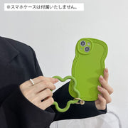 リングストラップ スマホストラップ 花型 フラワー リング型 リストストラップ クリアホルダー付き 挟むだけ シリコン 手首 ぶら下げ 落下防止 紛失防止 おしゃれ かわいい 簡単 便利