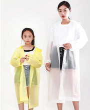 レインコート 雨合羽 カッパ 雨具 キッズ ジュニア 大人 子供 レインウェア ロング 通学 通勤 単色 シンプル 半透明 男の子 女の子 メンズ レディース レイングッズ