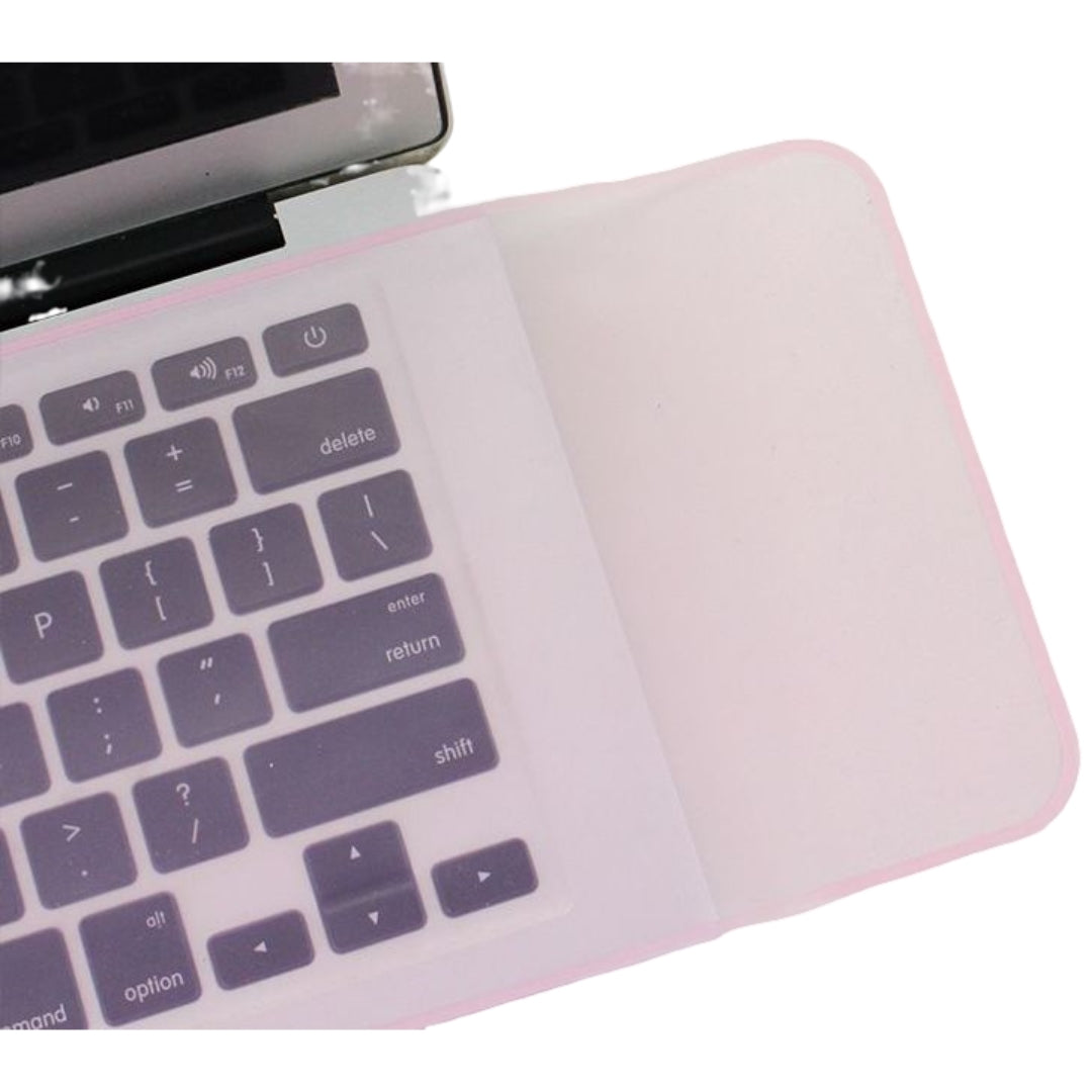 キーボードカバー ノートパソコン用 PCアクセサリー 保護カバー ラップトップ用 シリコンカバー ピンク バリエーション画像