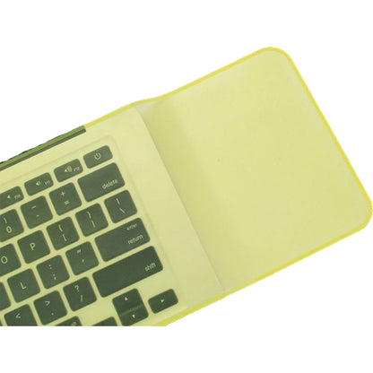 キーボードカバー ノートパソコン用 PCアクセサリー 保護カバー ラップトップ用 シリコンカバー イエロー バリエーション画像