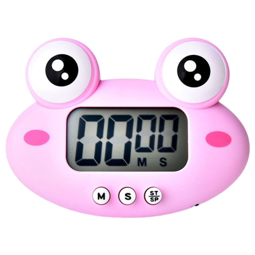 キッチンタイマー キッチン時計 デジタルタイマー クッキングタイマー キッチン用品 台所用品 調理器具 軽量ツール マグネット 動物 アニマル かわいい おしゃれ カエル ニワトリ ブタ ウシ ウサギ お料理 便利