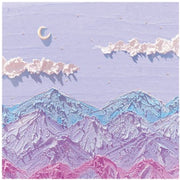 付箋紙 80枚 油絵 空 雲 日没 海 自然景色 癒し 紙 手紙 伝言 メモ 文房具用品 プレゼント 誕生日 ユニーク かわいい おしゃれ