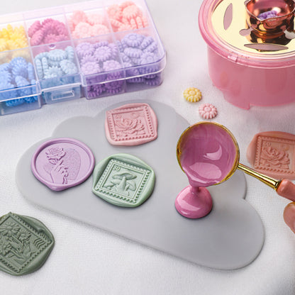 シリコンマット シーリングワックス 封蝋 シーリングスタンプグッズ マット シート 商品画像3