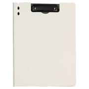 クリップボード バインダー ファイル 縦型 横型 タテ ヨコ 二つ折り A4 文房具 文具 クリップファイル ボード 無地 単色 シンプル 事務用品 日用品 オフィス用品 約100枚収納 クリップ付きファイル 会議 ビジネス 学校 学用品 シンプル おしゃれ スマート 白 灰 橙 黒 緑 ネイビー