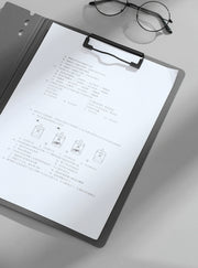 クリップボード バインダー ファイル 縦型 横型 タテ ヨコ 二つ折り A4 文房具 文具 クリップファイル ボード 無地 単色 シンプル 事務用品 日用品 オフィス用品 約100枚収納 クリップ付きファイル 会議 ビジネス 学校 学用品 シンプル おしゃれ スマート 白 灰 橙 黒 緑 ネイビー