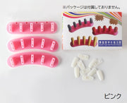 ネイルチップスタンド ネイル台 チップ付き ネイルアート用品 練習用 ディスプレイ ジェルネイル ポリッシュ マニキュア 無地 シンプル ホワイト ピンク ブルー パープル