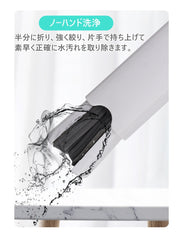 ハンディモップ ミニモップ 軽量 コンパクト 洗える ミニ 吊り下げ 掃除用品 乾湿両用 キッチン ダイニング テーブル 洗面所 車内 水拭き から拭き 乾拭 ウェット ドライ 多機能 小型 おしゃれ