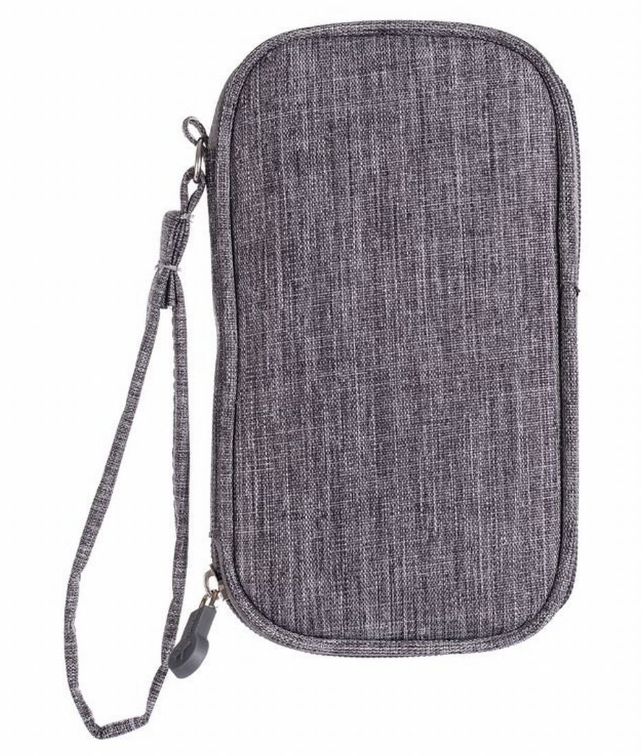 ガジェットポーチ ガジェットケース 小物入れ 収納ポーチ モバイルバッテリー イヤホン グレー バリエーション画像