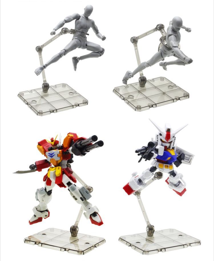 フィギュアスタンド プラモデルスタンド 台座 スケール 可動式 角度調整可能 商品画像2