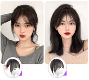前髪ウィッグ ポイントウィッグ 部分ウィッグ 部分かつら つけ毛 前髪 エクステ レディース 女性 エクステンション まえがみ サイドあり おくれ毛 ボリュームアップ ヘアピン 取り付け簡単 ヘアアクセサリー イメージチェンジ イメチェン 小顔効果 白髪隠し