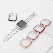 アップルウォッチカバー Apple watch 保護カバー 保護ケース フレーム 傷防止 汚れ防止 保護 ラインストーン かわいい おしゃれ