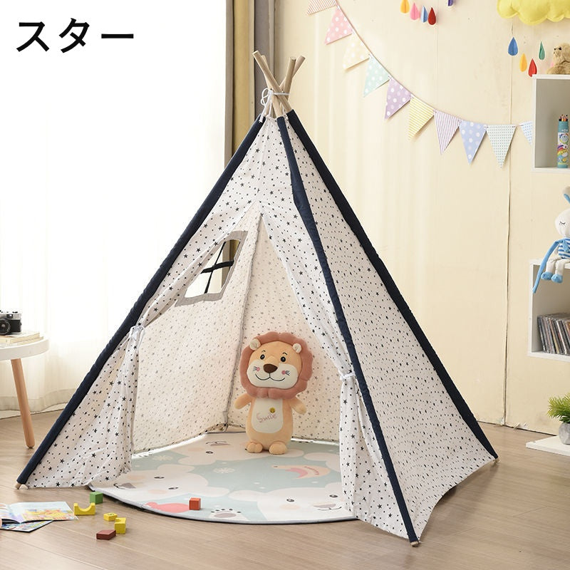 テント 子供用テント キッズテント 室内用 ハウス 窓付き 商品画像4