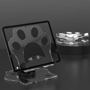 スマホスタンド タブレットスタンド 肉球 スマートフォンホルダー 卓上スタンド 折りたたみ式 持ち運び 360度回転 軽量  縦置き 横置き 動画鑑賞 かわいい