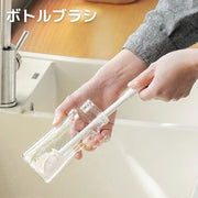 ボトルブラシ 柄付きブラシ ロングブラシ グラスブラシ 水筒ブラシ コップブラシ キッチン用品 洗浄 ガラスクリーナー 哺乳瓶 台所用品 掃除用品