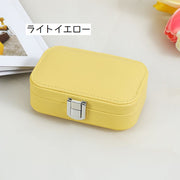 アクセサリーケース アクセサリーボックス ジュエリーボックス コンパクト 収納 指輪 ピアス ネックレス ブレスレット 整理 整頓 シンプル かわいい