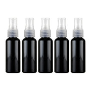 詰め替え容器 アトマイザー スプレーボトル ディスペンサー 5本セット 日用品雑貨 生活雑貨 50ml アルコール対応 ポンプ式 化粧水 香水 ヘアケア シンプル コンパクト 美容 旅行用 携帯用 小分け容器