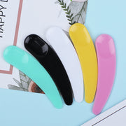 スパチュラ メイク用ヘラ 同色10個セット メイク道具 メイク用品 へら スティック 三日月型 クリーム フェイシャル エステ 便利 シンプル カラバリ豊富 ピンク 白 黒