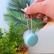 スマホストラップ スマホクリーナー キーホルダー チャーム 液晶クリーナー マカロン型 かわいい おしゃれ スマホアクセサリー スマートフォン 携帯