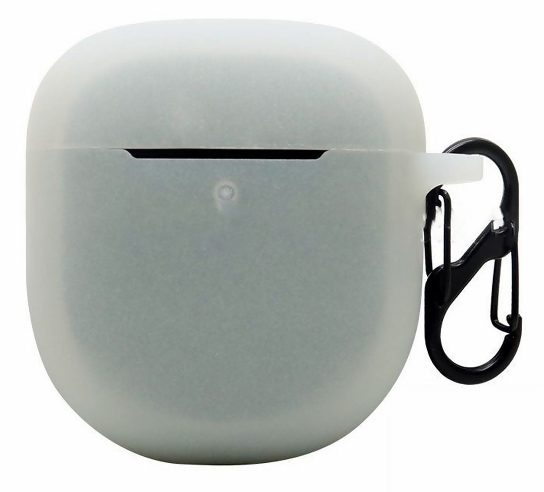 イヤホンケース イヤホンカバー Bose QuietComfort Earbuds II用 ネオングリーン【ホワイト】 バリエーション画像