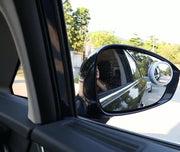 補助ミラー サイドミラー 2個セット 車用品 カー用品 粘着テープ 後付け サポートミラー ドアミラー 広角 死角解消 角度調節 事故予防 ブラインドスポット 巻き込み確認 白線確認 取り付け簡単 丸 サークル 便利グッズ シンプル 黒 白 銀色