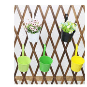 プラントホルダー 植木鉢 吊り下げ 鉢植え フラワースタンド ベランダ バルコニー 園芸 ガーデニング おしゃれ シンプル 園芸ラック 観葉植物 家庭菜園 置き台 手すり掛け 屋外 室内 カラバリ豊富